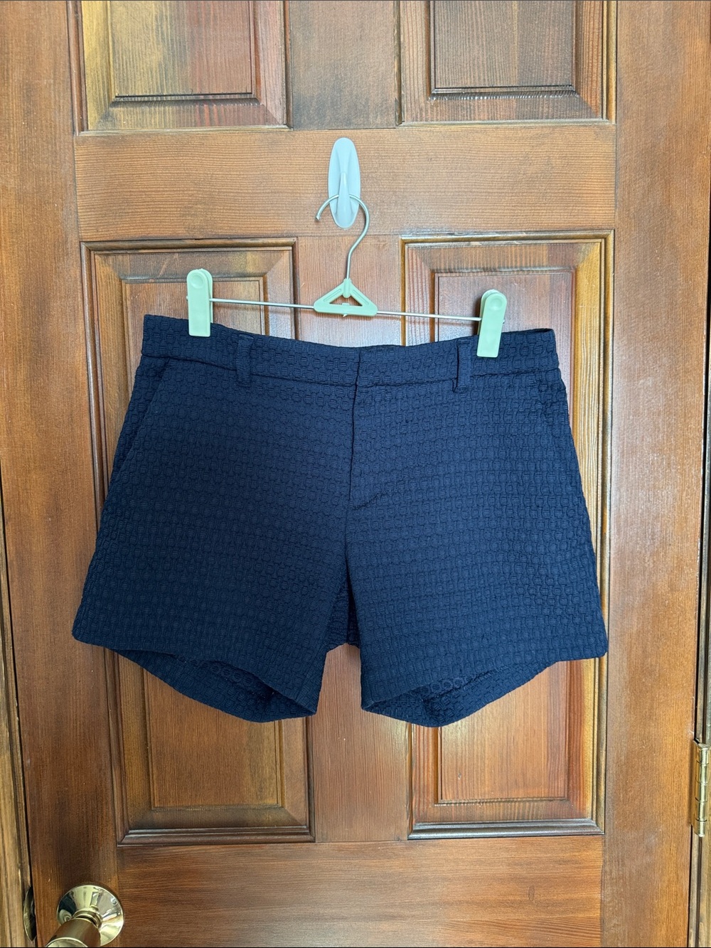 Banana Republic | Textured Navy Blue Shorts Size 2